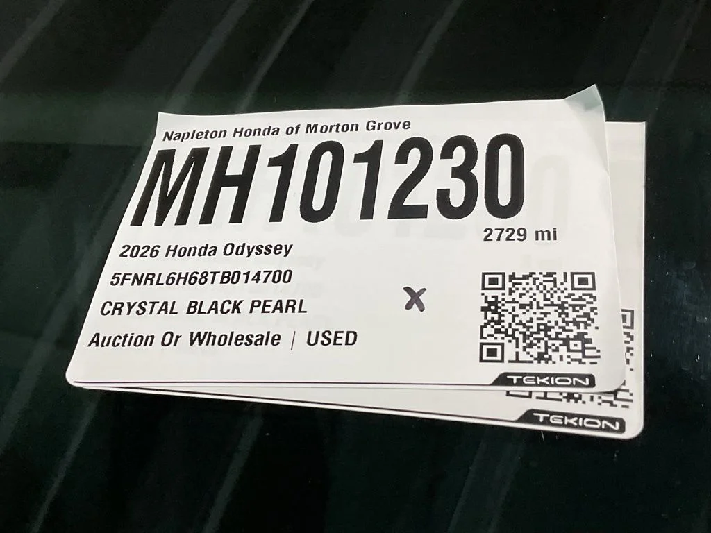 Certified Used 2026 Crystal Black Pearl Honda EX-L image 35