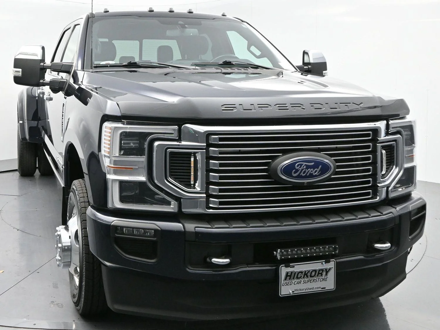 Used 2022 Antimatter Blue Metallic Ford Platinum image 2