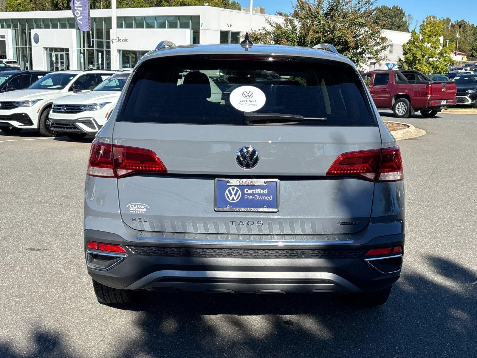 Certified Used 2023 Pure Gray Volkswagen SEL image 4