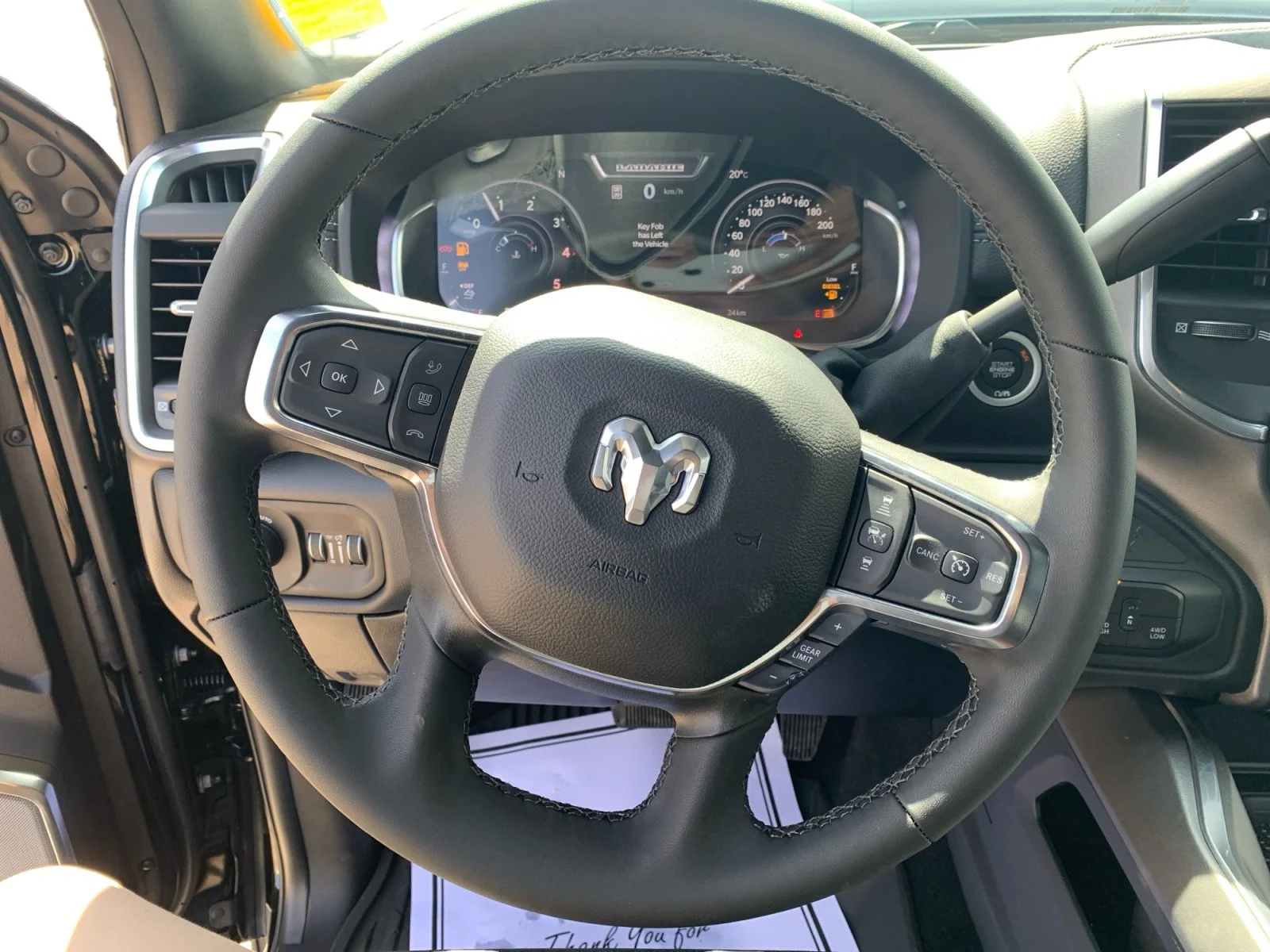 New 2026 Diamond Black Crystal Pearl Ram Laramie image 13