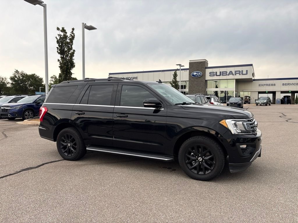 Used 2021 Black Ford XLT image 1