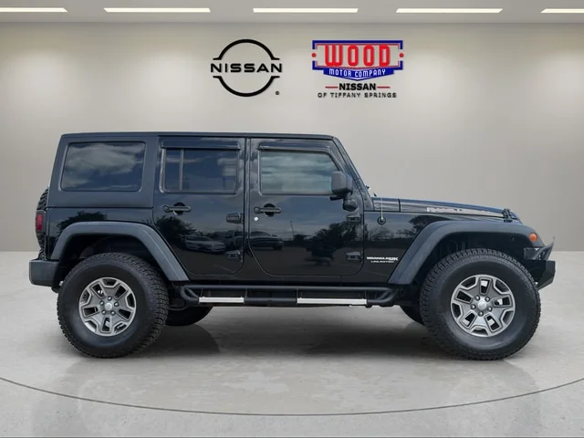 Used 2018 Black Clearcoat Jeep Unlimited Rubicon image 2