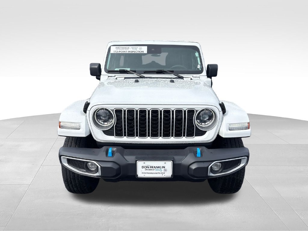 Used 2024 White Jeep Sahara 4xe image 8