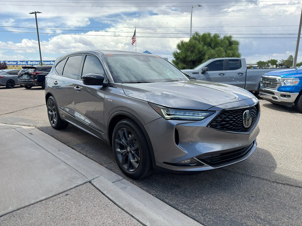 Certified Used 2023 Liquid Carbon Metallic Acura SH-AWD with A-Spec Package image 5