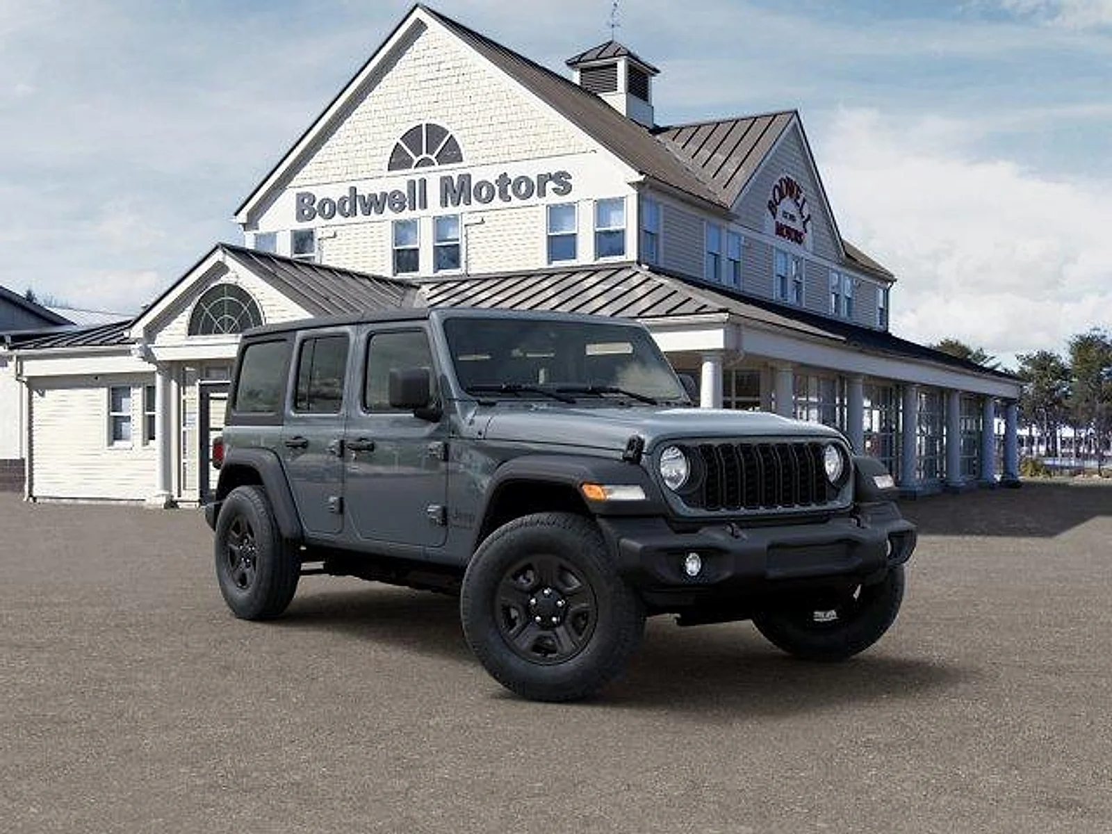 New 2026 Anvil Clear-Coat Exterior Paint Jeep 4-Door Sport image 5