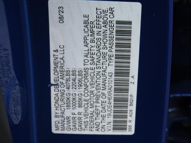 Used 2024 APEX BLUE PEARL Acura w/Tech w/A-SPEC image 8