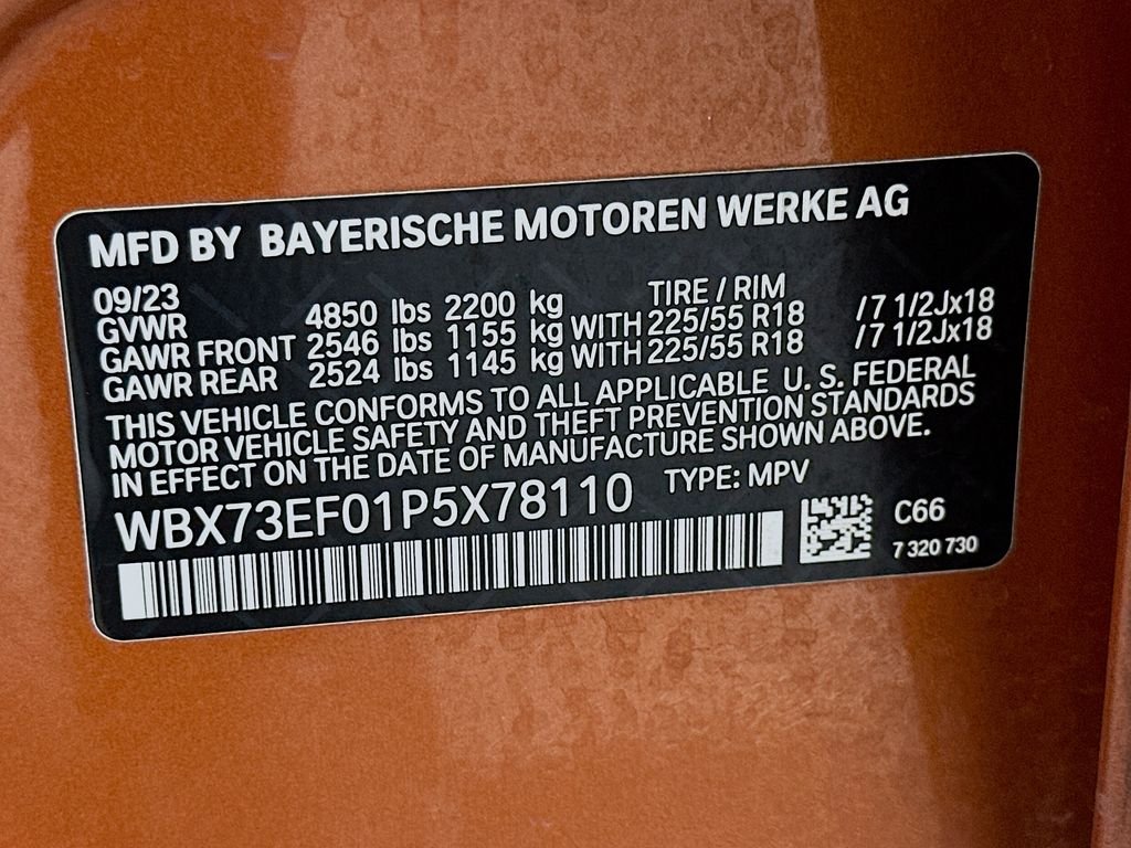 Certified Used 2023 Utah Orange Metallic BMW xDrive28i image 33