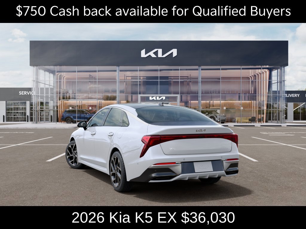 New 2026 Snow White Pearl Kia EX image 6