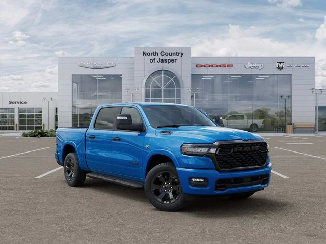 New 2026 Hydro Blue Pearl-Coat Exterior Paint RAM Big Horn/Lone Star image 5
