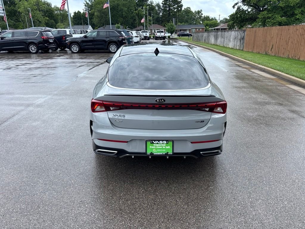 Certified Used 2021 Gray Kia GT-Line image 4