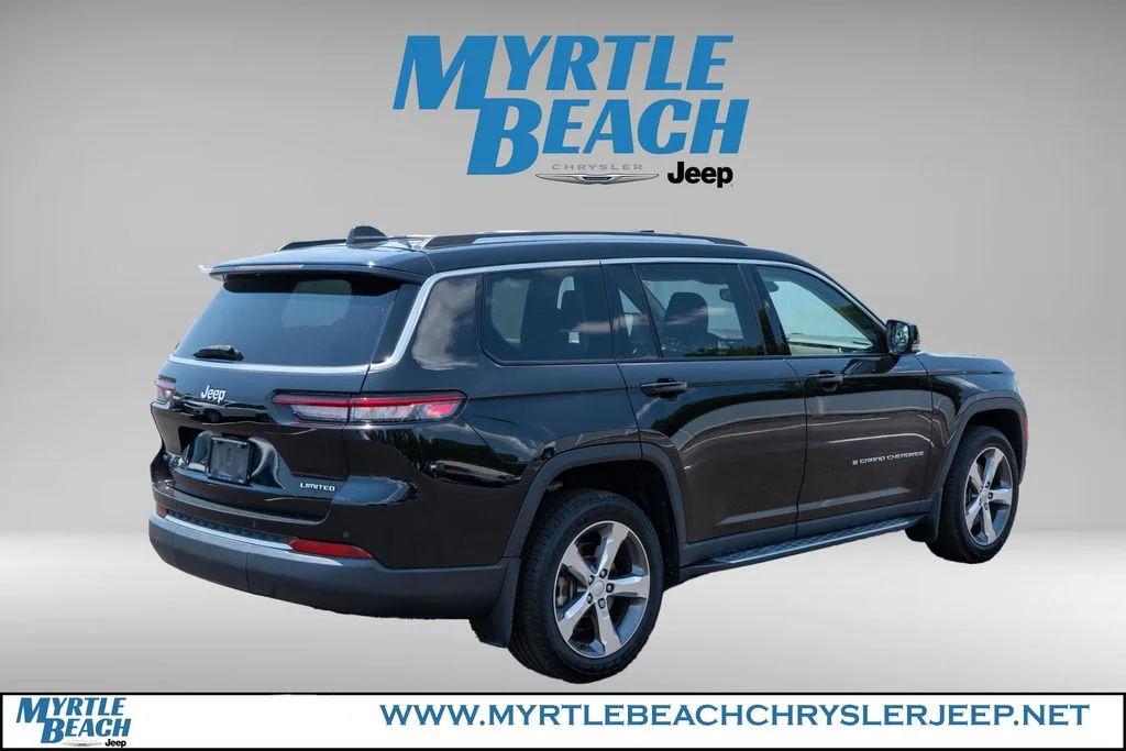 Certified Used 2021 Diamond Black Jeep Limited image 6