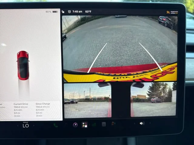 Used 2022 Red Multi-Coat Tesla Long Range image 14