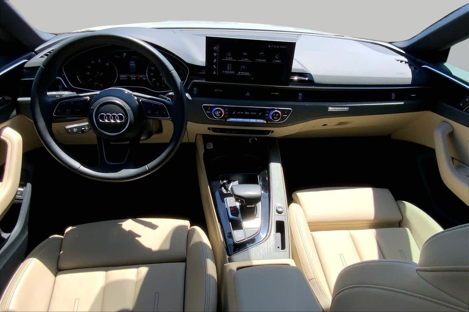 Used 2023 Glacier White Metallic Audi S line Premium image 16