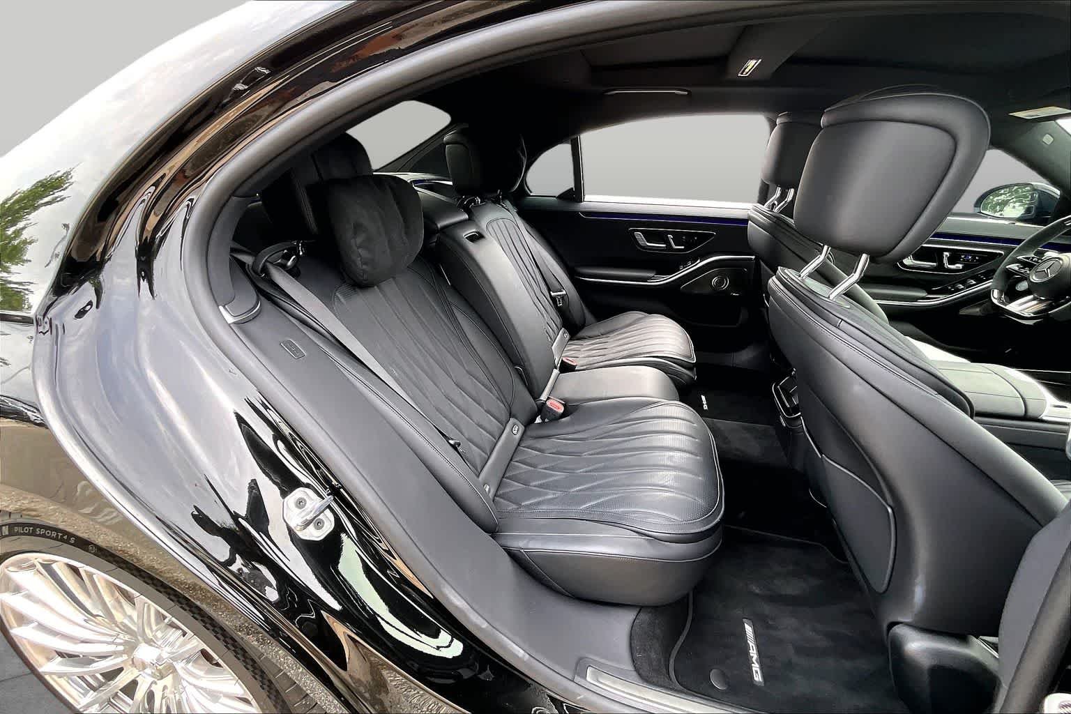 Certified Used 2025 Obsidian Black Metallic Mercedes-Benz AMG® S 63 E image 19
