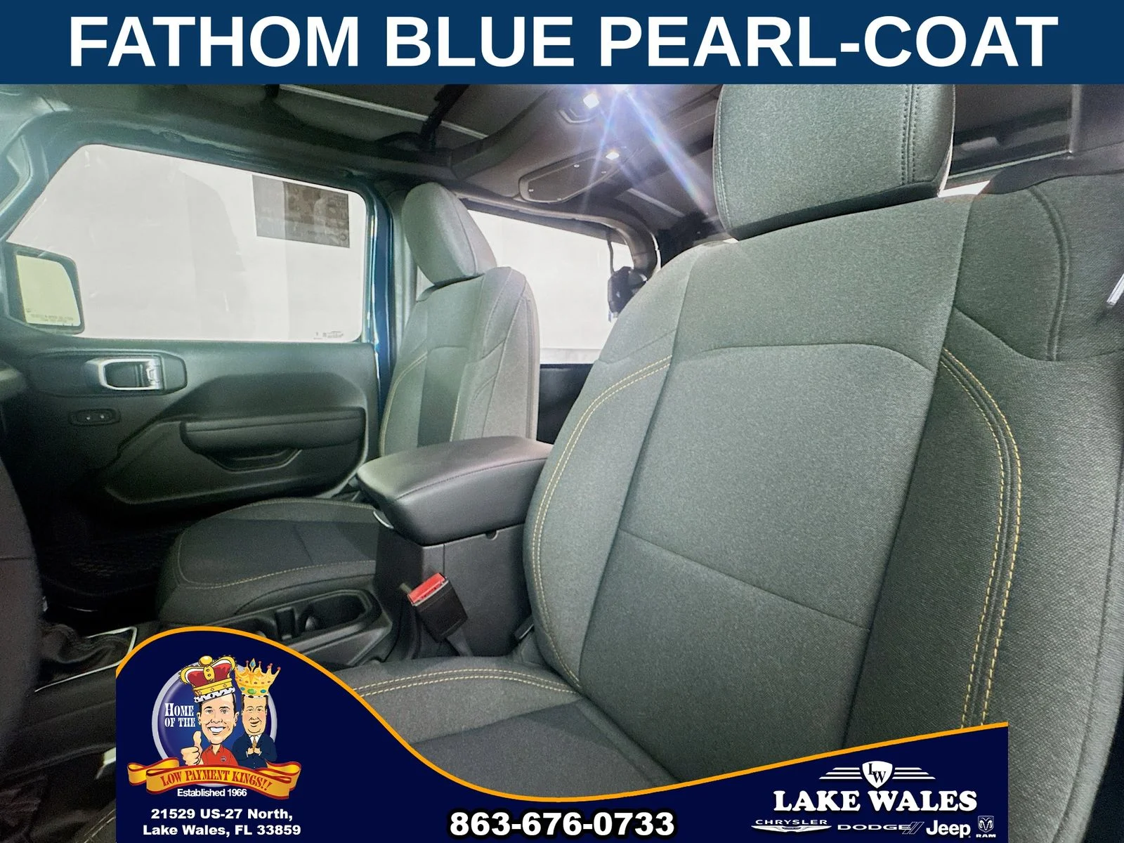 Used 2025 Blue Jeep Sport S image 19