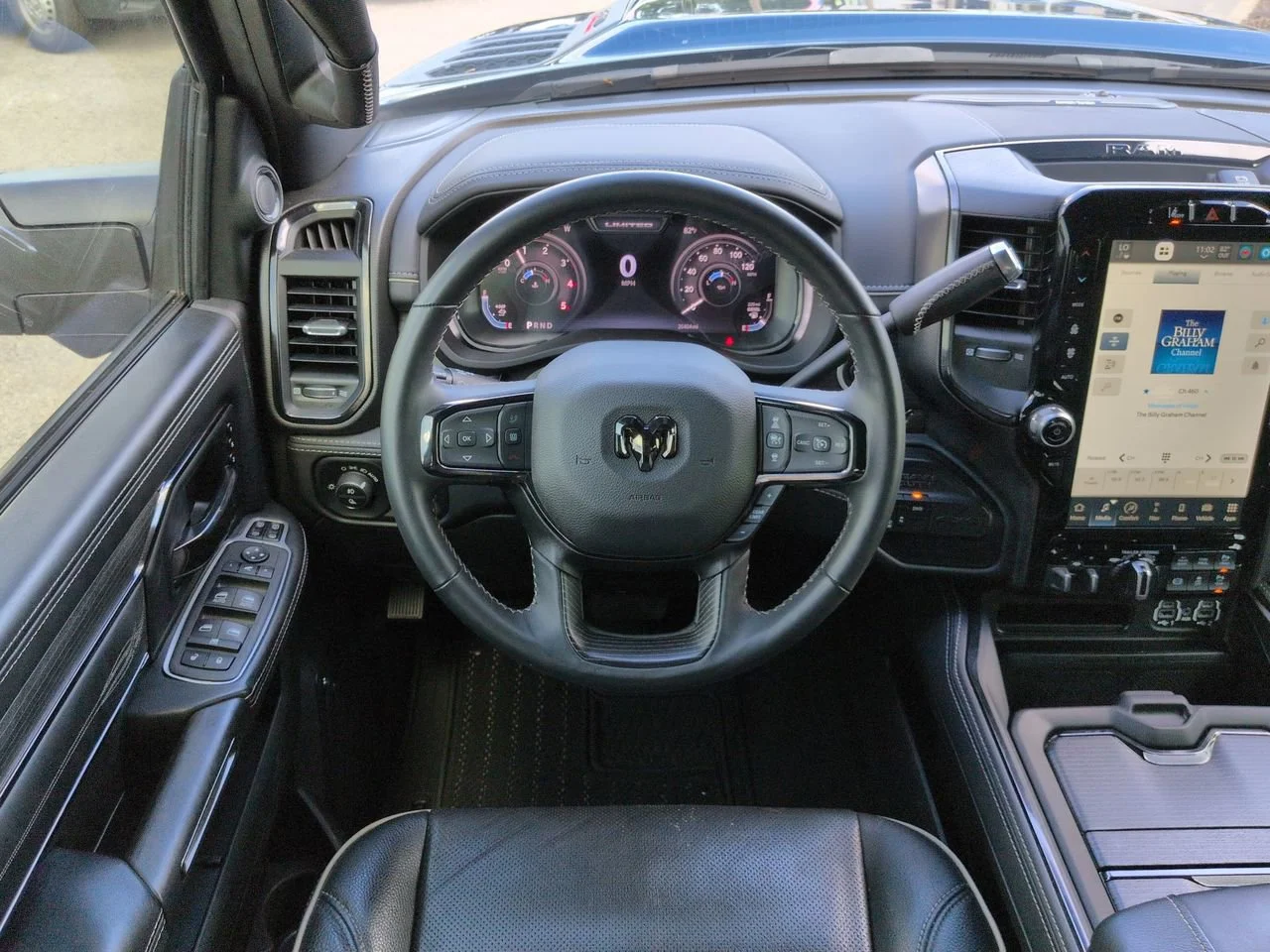 Used 2024 Patriot Blue Pearlcoat Ram Limited image 16