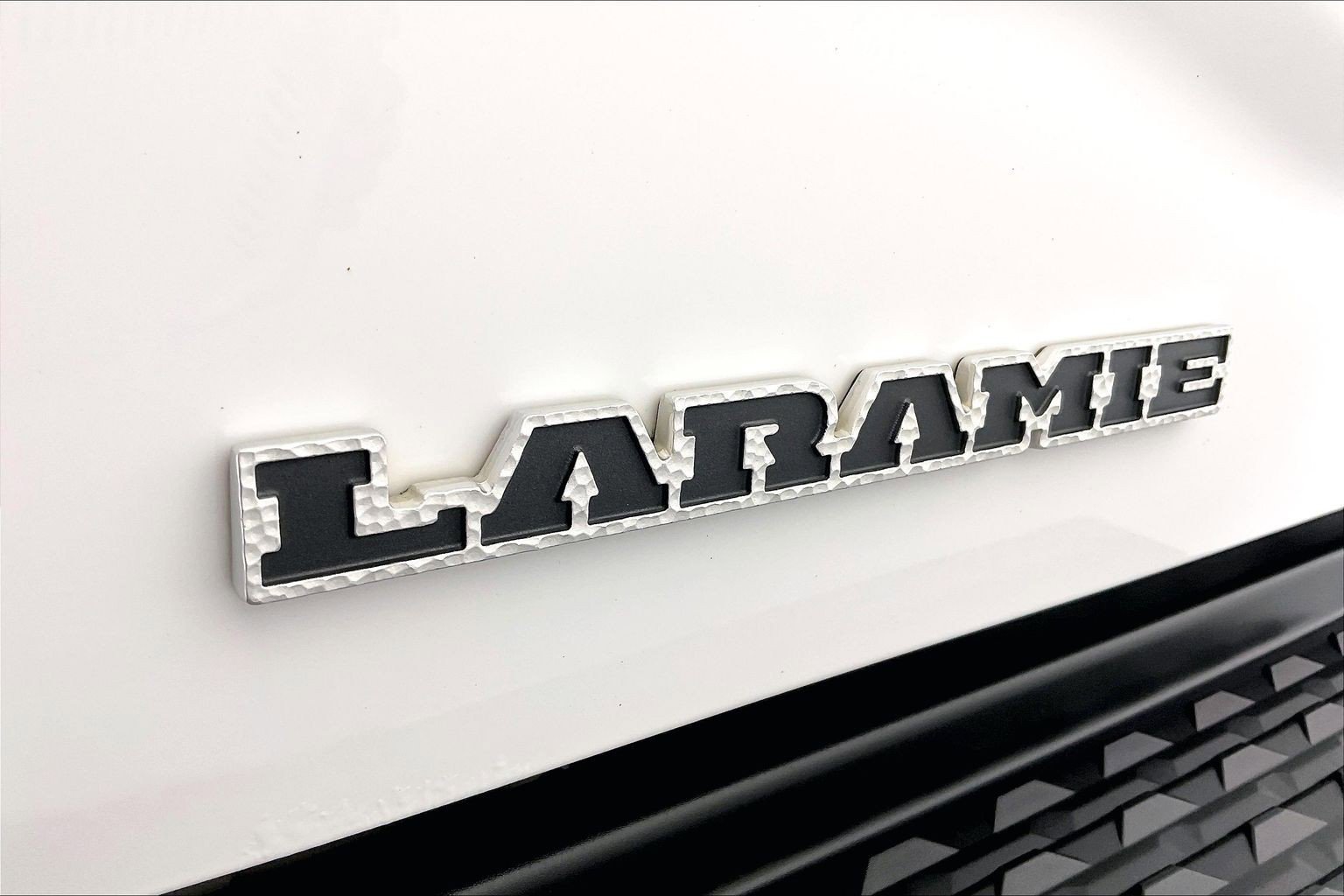 Used 2020 Bright White Clearcoat Ram Laramie image 3