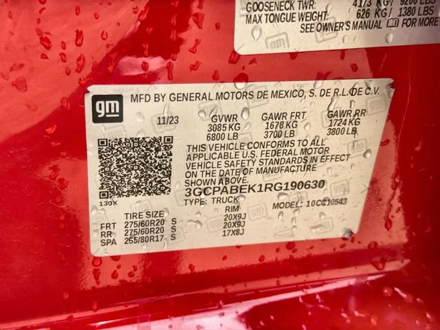 Used 2024 Red Hot Chevrolet Custom image 33