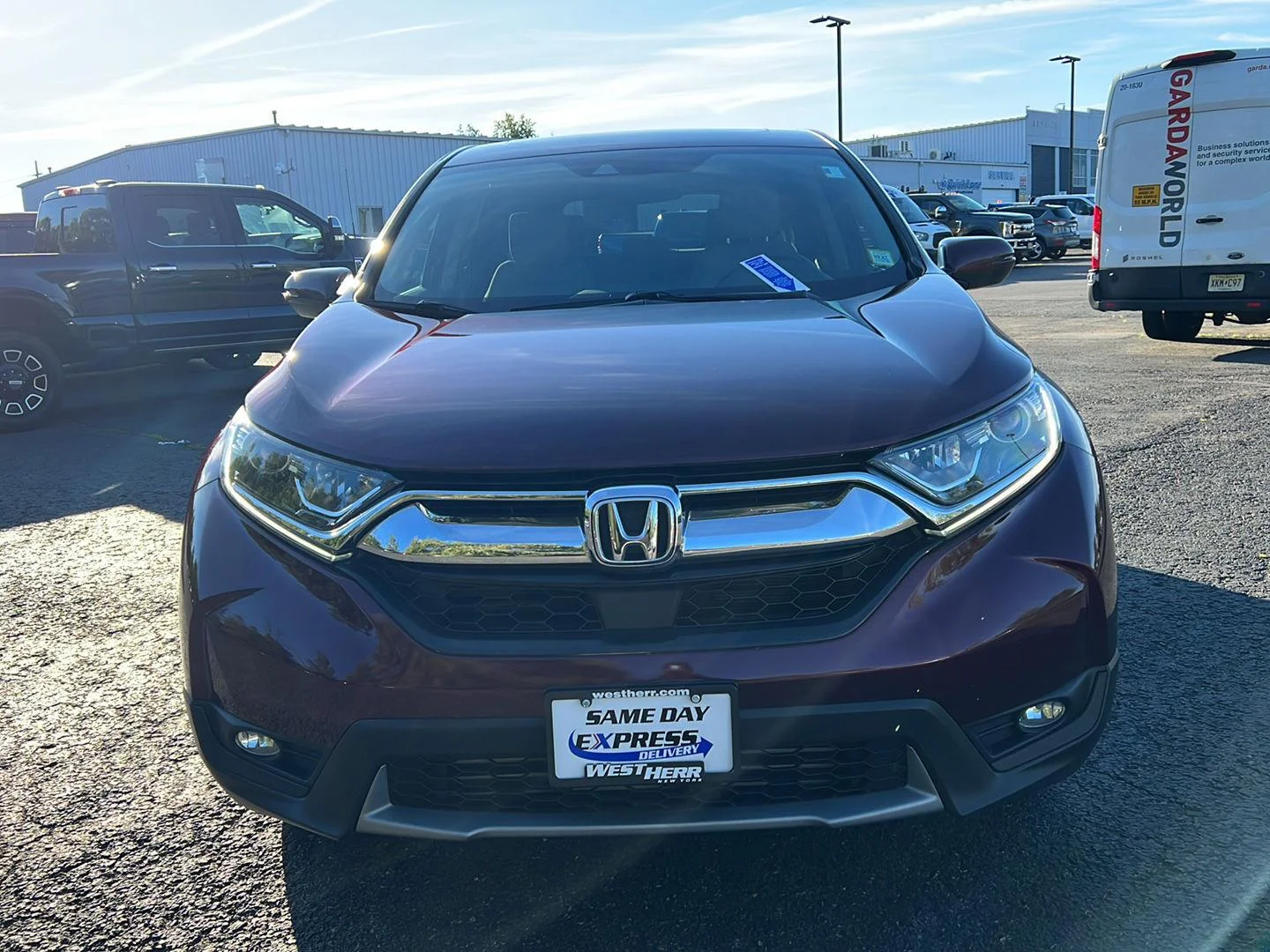 Used 2019 Basque Red Pearl II Honda EX image 17