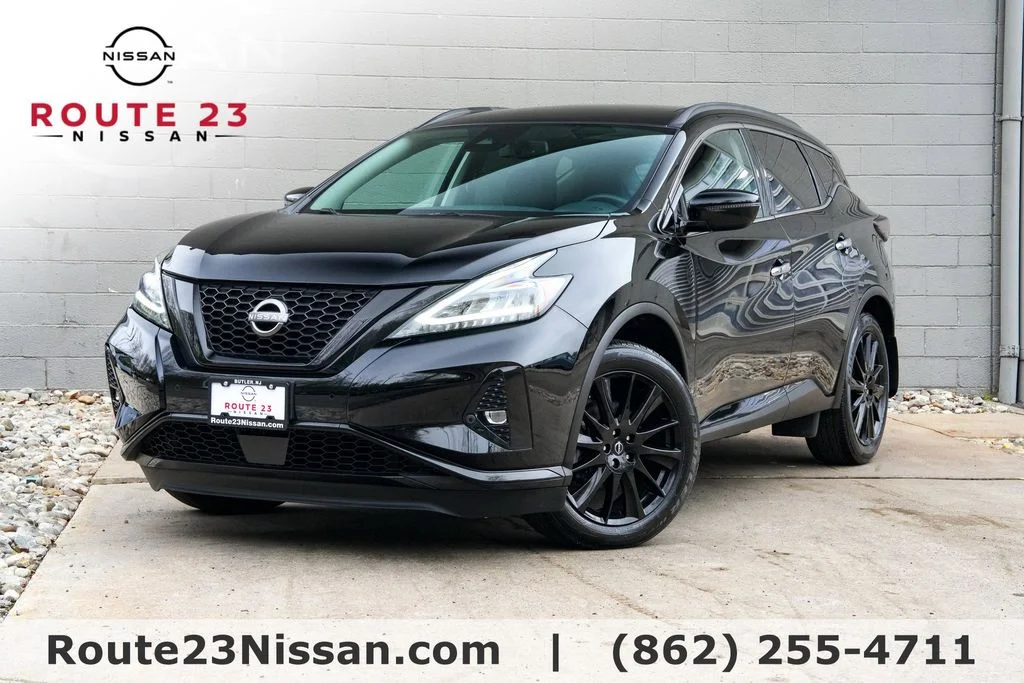 Certified Used 2023 Black Nissan SV image 1