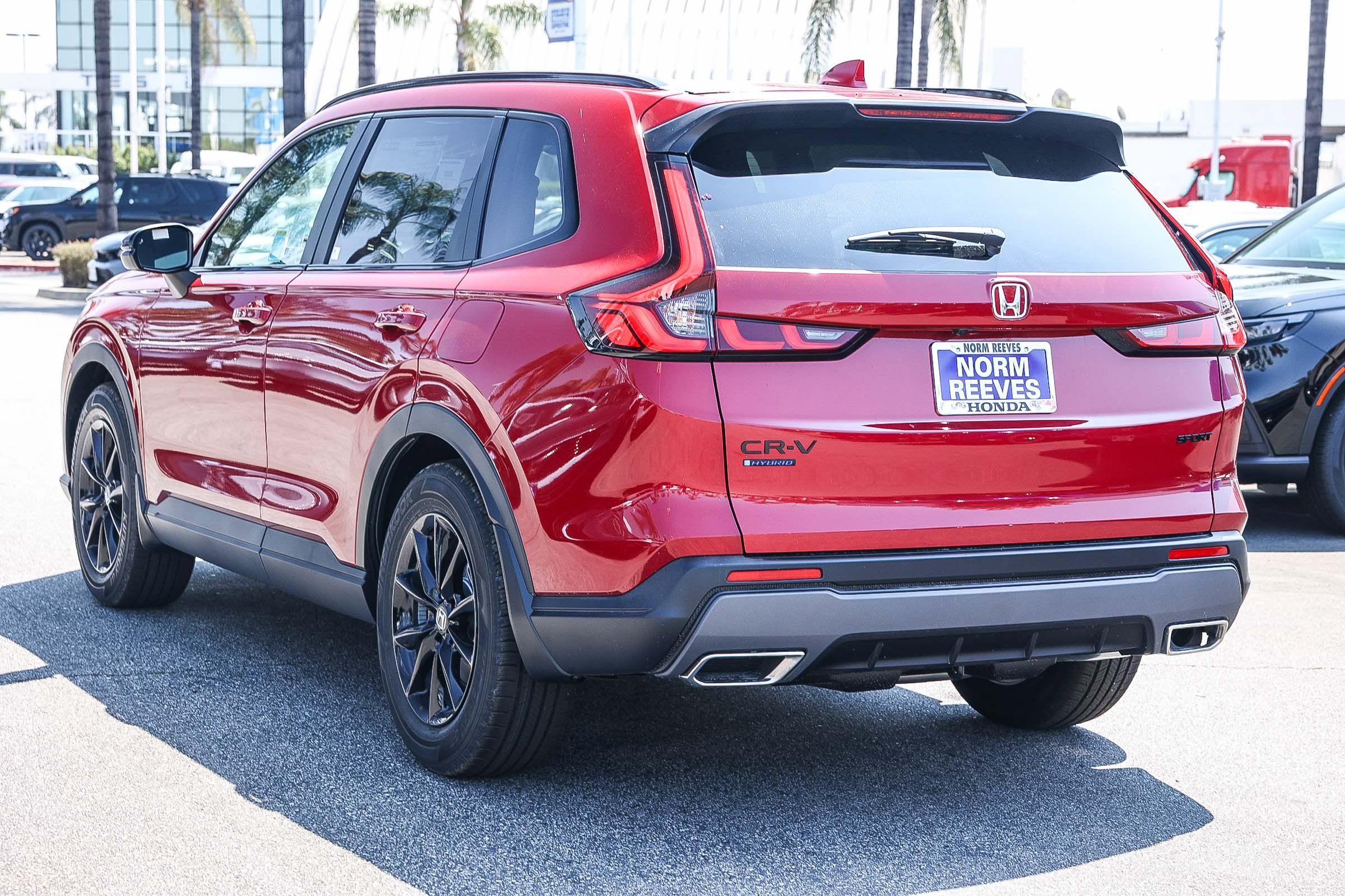 New 2027 Radiant Red Metallic Honda Sport FWD image 4