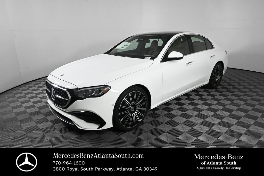 New 2026 Polar White Mercedes-Benz E 450 image 1