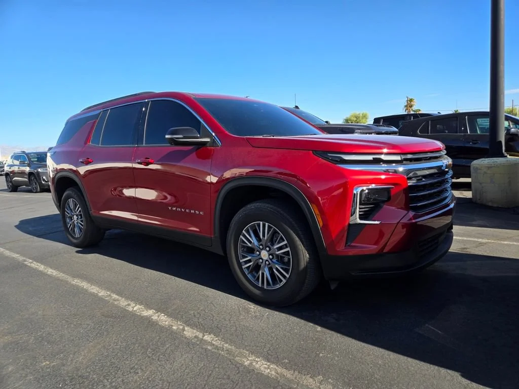 Used 2025 Radiant Red Tintcoat Chevrolet LT image 1