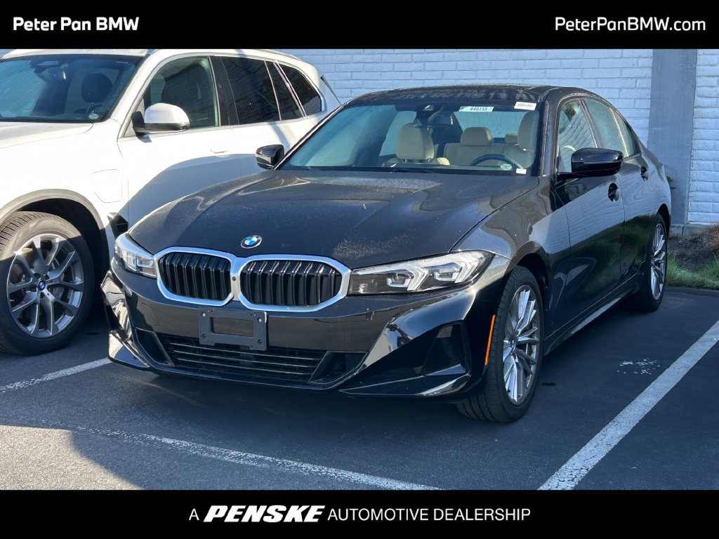 Certified Used 2023 Black Sapphire Metallic BMW 330i image 1
