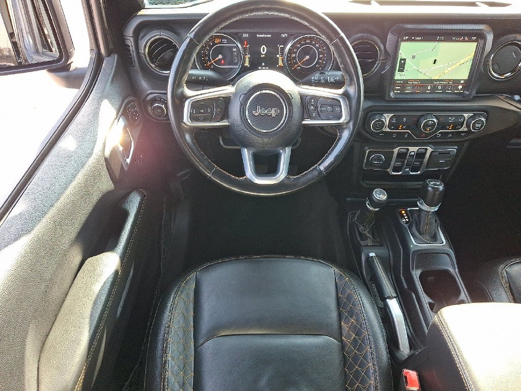 Used 2020 Black Jeep Unlimited Sahara High Altitude image 12