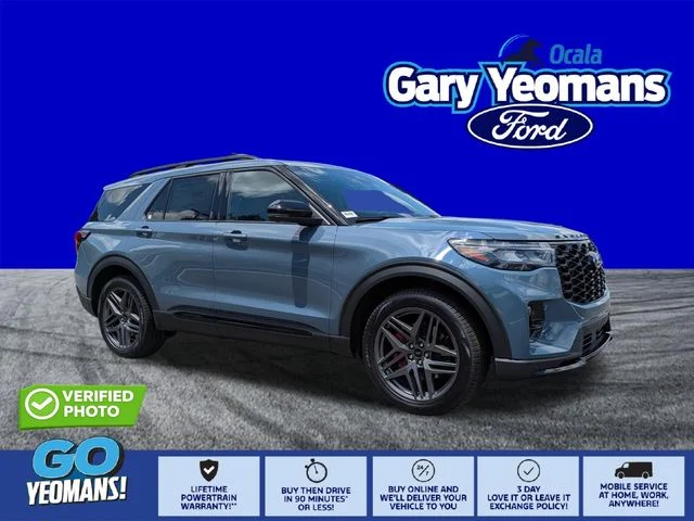 New 2026 Vapor Blue Metallic Ford ST image 1
