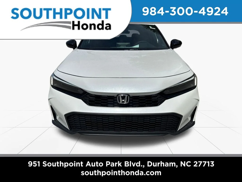 New 2026 Platinum White Pearl Honda Sport image 2