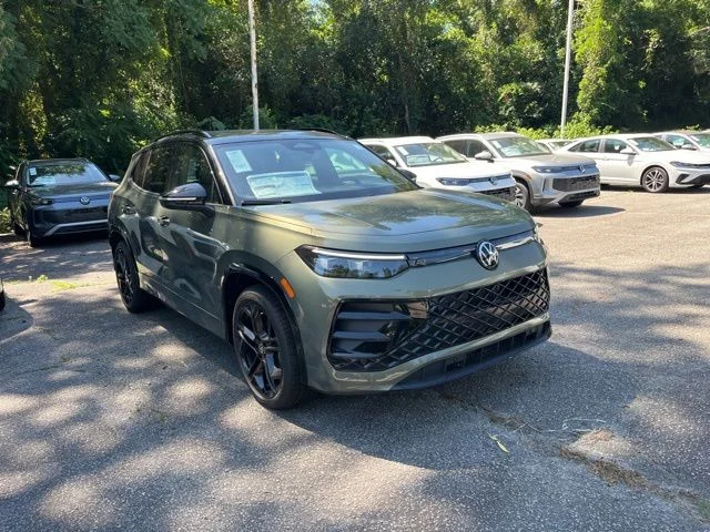 New 2026 Green Volkswagen 2.0T SE R-Line Black image 1