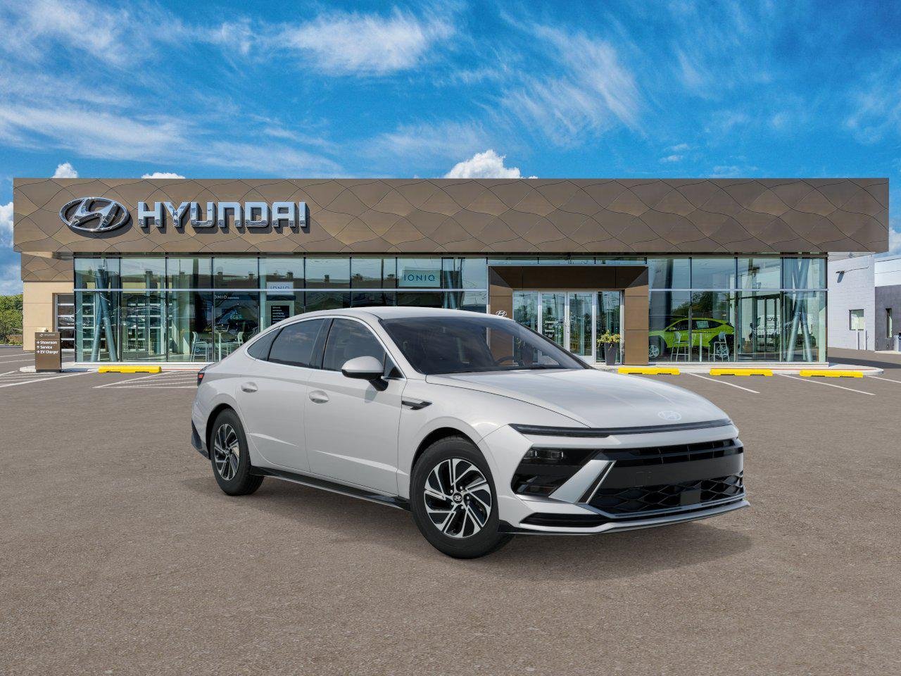 New 2026 Serenity White Hyundai Blue image 15