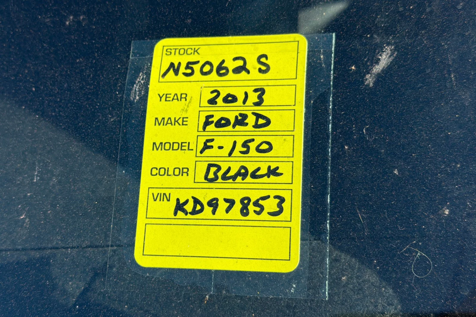 Used 2013 Black Ford  image 3