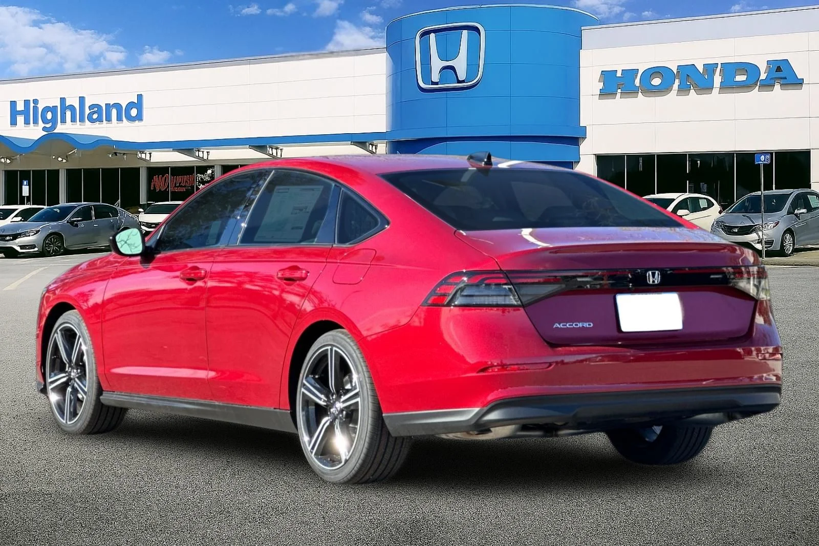 New 2026 Red Honda SE image 3