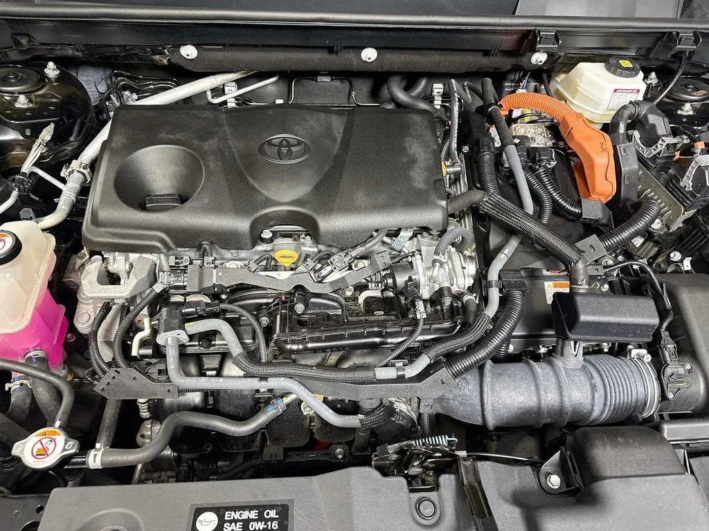 Used 2023 Midnight Black Metallic Toyota Hybrid LE image 28