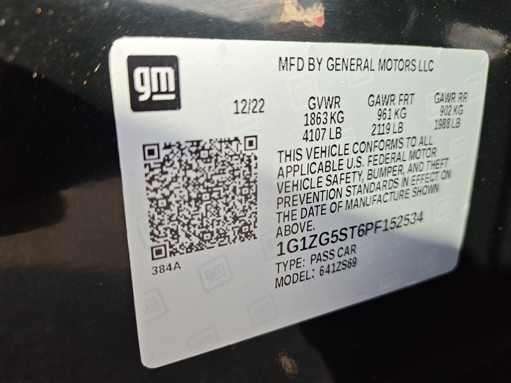 Used 2023 Black Chevrolet RS image 26