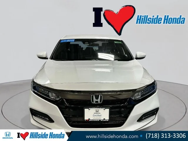 Certified Used 2019 Platinum White Pearl Honda Sport image 8