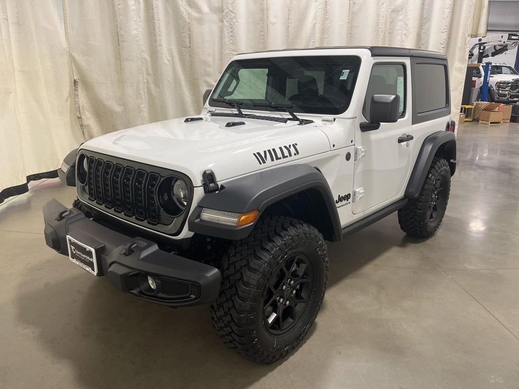New 2026 Bright White Clear-Coat Exterior Paint Jeep Willys image 15