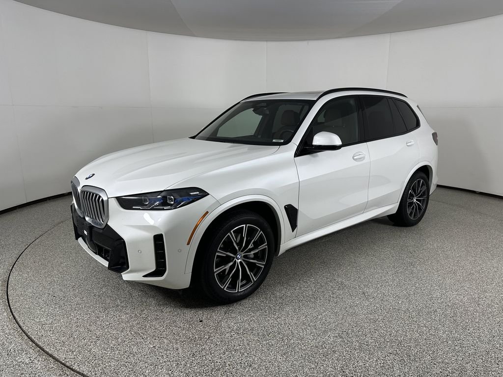 Certified Used 2025 Mineral White Metallic BMW xDrive40i image 1