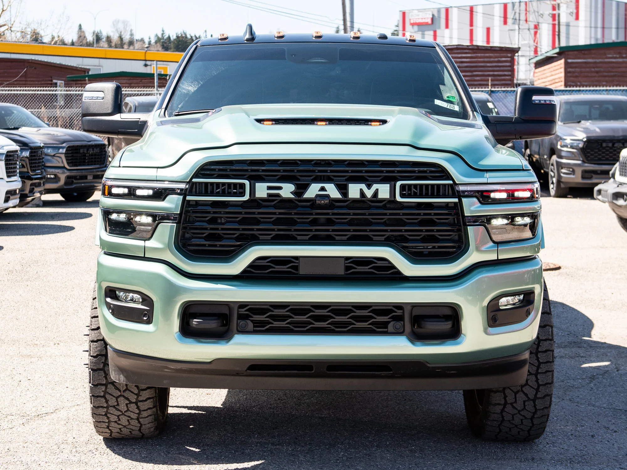 Used 2026 Black RAM Limited*, Custom Wrap, 2 Inch Lift, 35 Inch Tires, 22 Inch Wheels, image 17