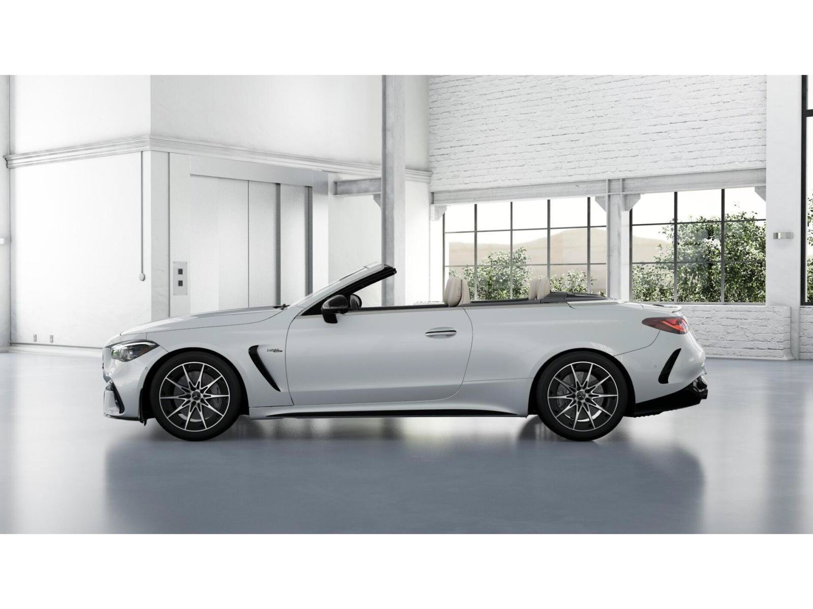 New 2027 MANUFAKTUR Moonlight White Metallic Mercedes-Benz AMG® CLE 53 4MATIC+ Cabriolet image 49