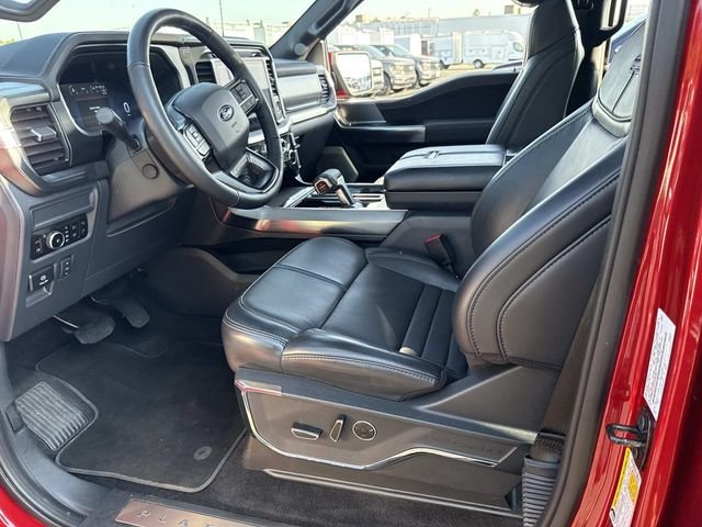 Used 2025 Rapid Red Metallic Tinted Clearcoat Ford Platinum image 23