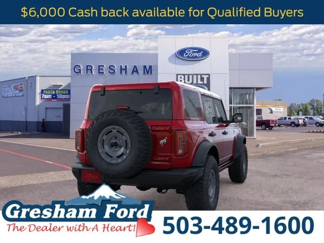New 2025 Ruby Red Metallic Tinted Clearcoat Ford Badlands image 9