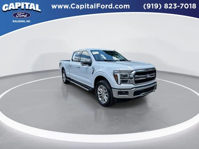 Used 2025 White Ford Lariat image 2