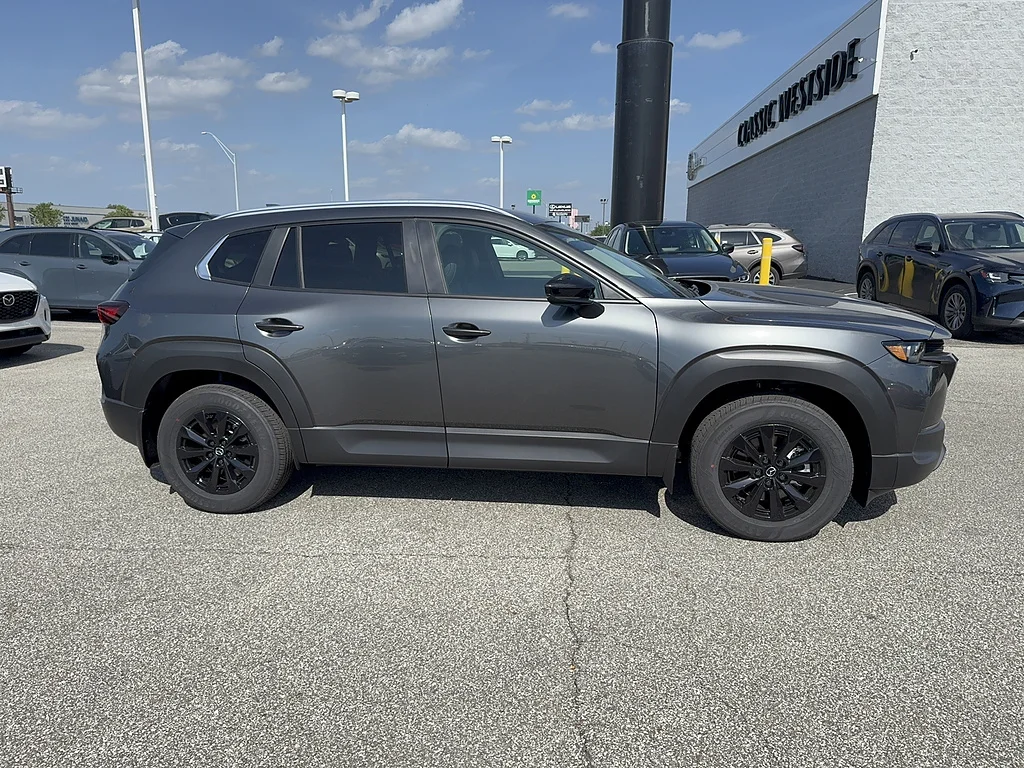 New 2026 Machine Gray Metallic Mazda Preferred AWD image 4