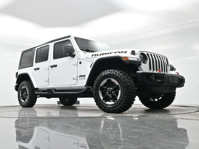 Used 2018 Bright White Clearcoat Jeep Rubicon image 21