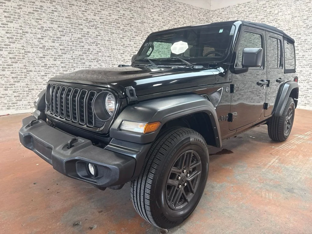 Used 2024 Black Clearcoat Jeep Sport S image 3