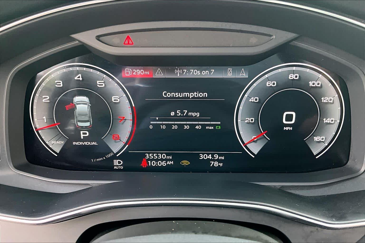 Used 2023 Mythos Black Metallic Audi Premium Plus image 24
