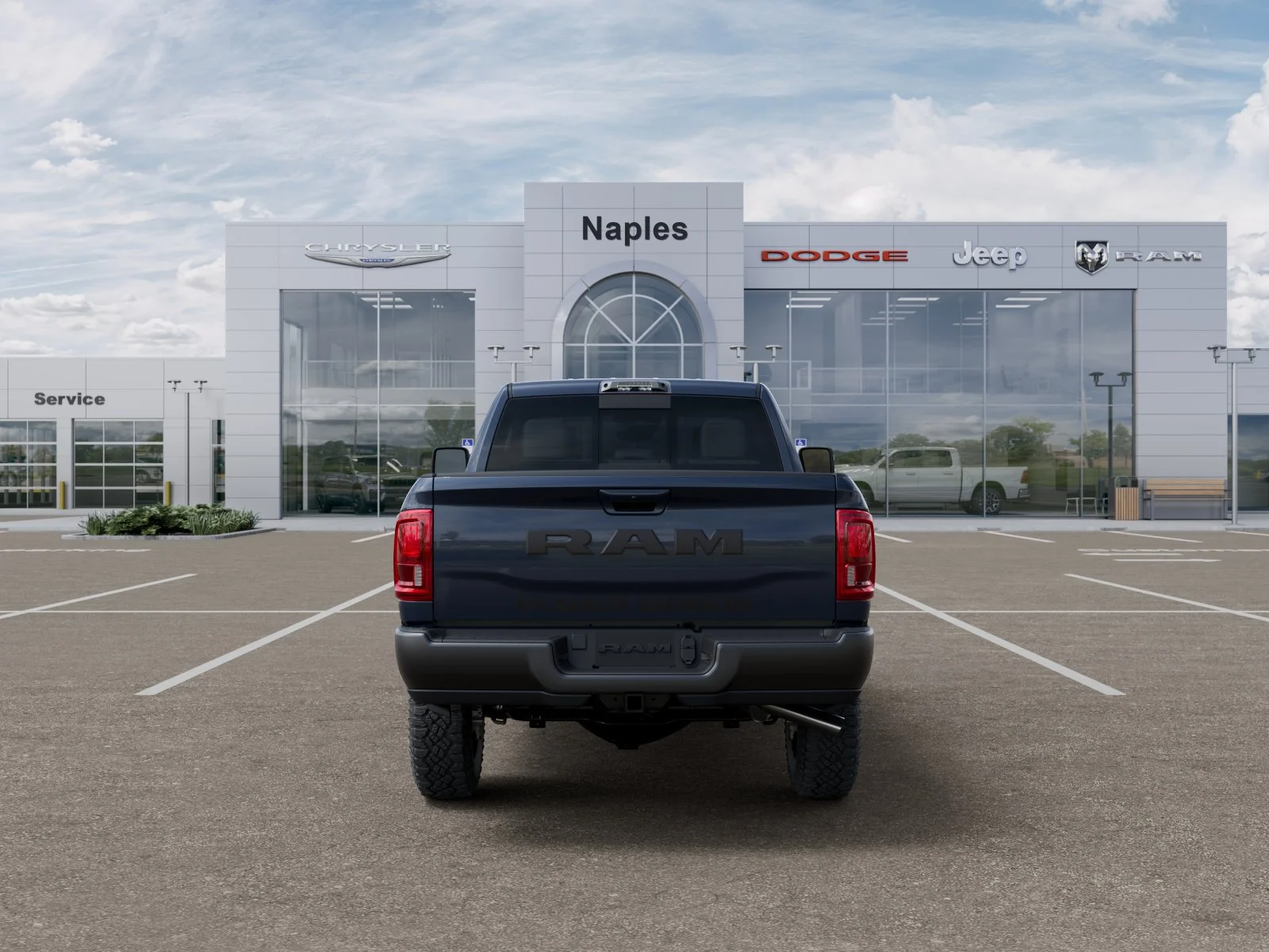 New 2026 Forged Blue Metallic RAM Power Wagon image 7
